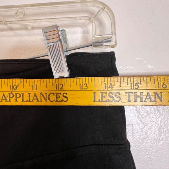 Andrew Marc Pants Women's Black Size S Soft Stretch Faux Suede Pull On Comfort - Picture 16 of 16